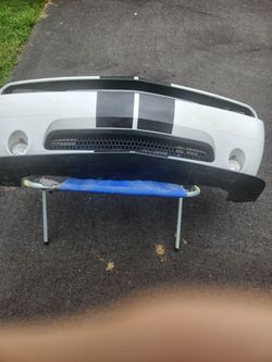 2014 Dodge Challenger Front Bumper – New Aftermarket – Complete – $200