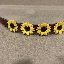 Sunflower Leather Bracelets. 