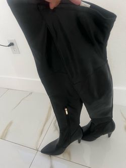 Botines rodillas alta