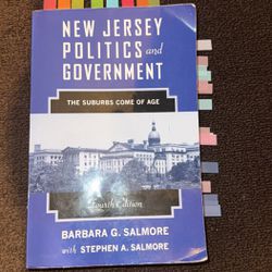 New Jersey Politics And Government: The Suburbs Come Of Age 
