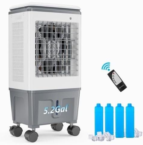 Humidifying Oscillating Fan for Indoor or Outdoor