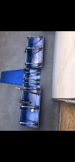 Cavitation plates off Barron Sprint flat bottom .