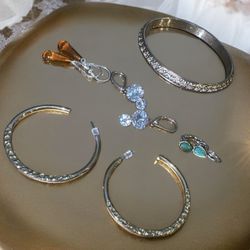 Women's Bundle of 5 Piece Fine Jewelry EUC
