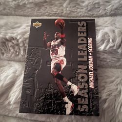 Michael Jordan Trading Card (Upper Deck 166)