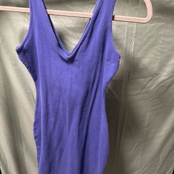 Wild Fable blue body con dress