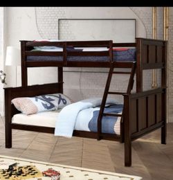 Twin Over Full Bunk Bed Frame 