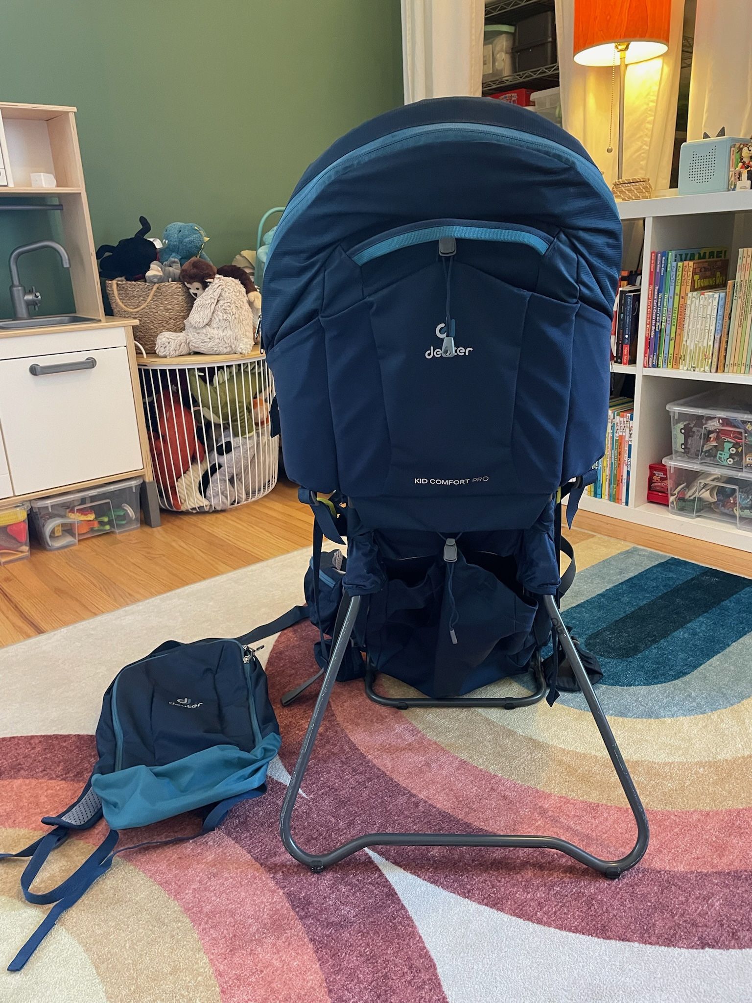 Deuter Kid Comfort Pro Child Carrier Daypack Hiking Backpack