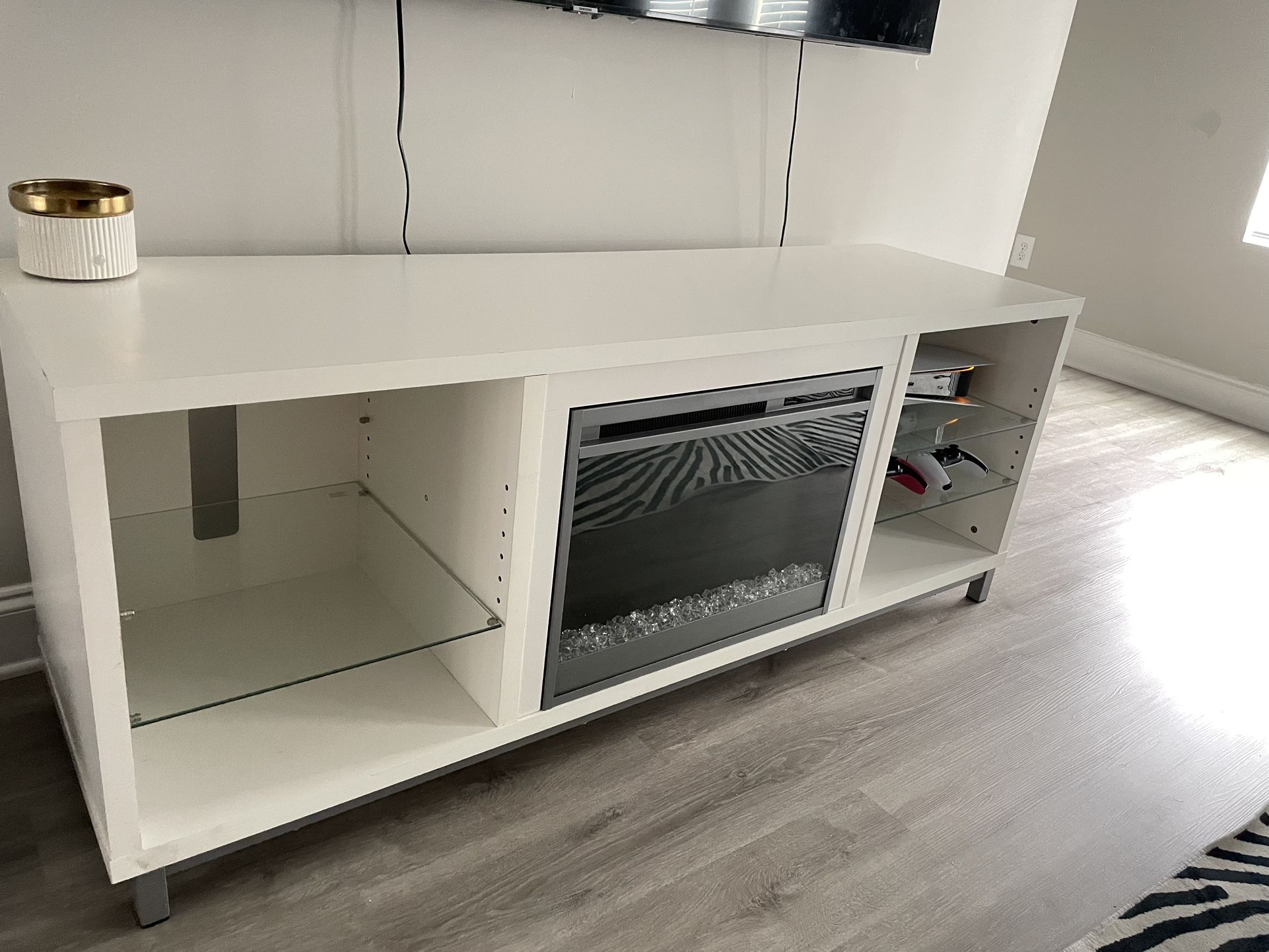 Tv Stand With Fireplace