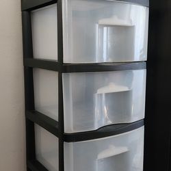 5 Drawers Plastic Cabinet Organizer 