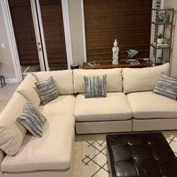 Linen Cloud Sectionals Sofas Couchs