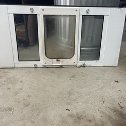 Expanding Cat door For Window