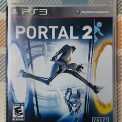 Portal 2 (Sony PlayStation 3, 2011) Valve PS3 CIB Complete W/Manual - Tested