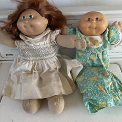 BOTH Vintage Cabbage Patch Doll Dolls BOTH FOR