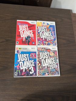 Nintendo Wii Just Dance Bundle