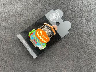 Jack Skellington in a Pumpkin Disney Collectable Pin (2003).
