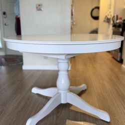 IKEA white Dining Extended Table