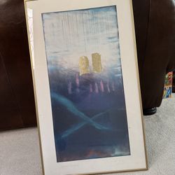 Framed  Artist Signed Picture 