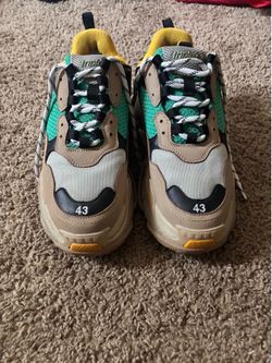 2018 Triple s Beige Green yellow