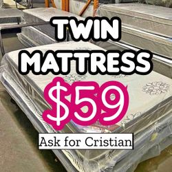 New mattresses  Twin mattress  Colchon individual  Colchones nuevos Twin beds  Camas twin 
