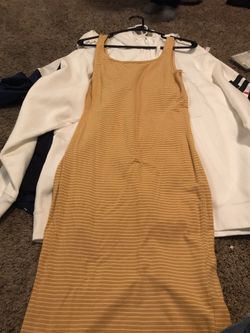 long yellow dress medium