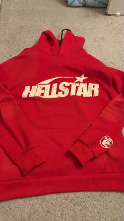 Red hellstar hoodie M, Black Sp5der hoodie M,Alo M