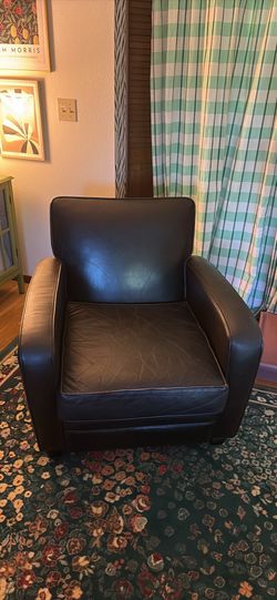 Pottery Barn Leather Chair