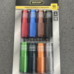 8pk flashlights (24pk aaa batteries included)