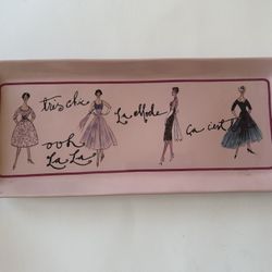 Decor Paris Themed Plate 