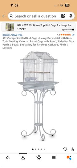 Bird Cage For Mini Birds