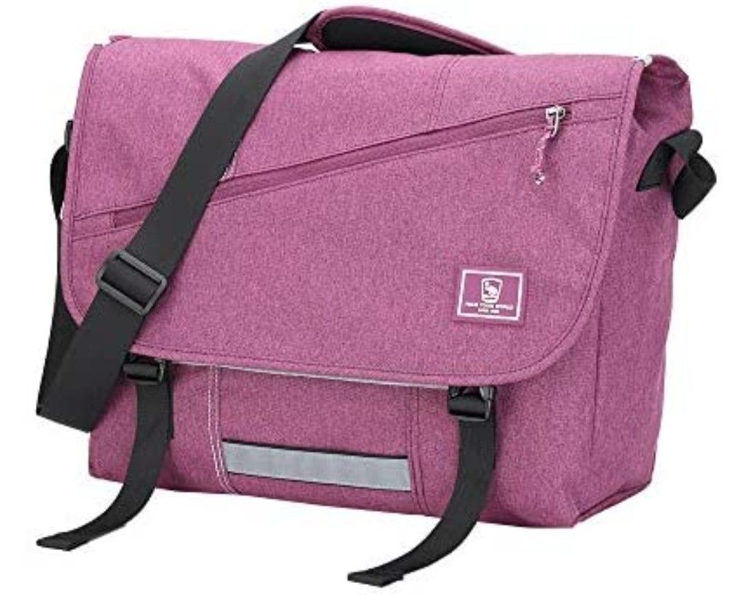 Messenger Bag for Women - Canvas 15.6 Inch Laptop Bag