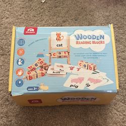 Wooden Reading Blocks