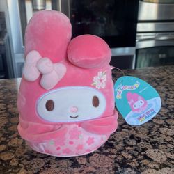 Squishmallows 6" Hello Kitty Spring My Melody