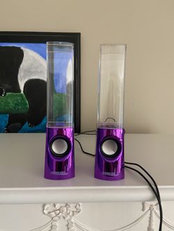 Water dancing speakers