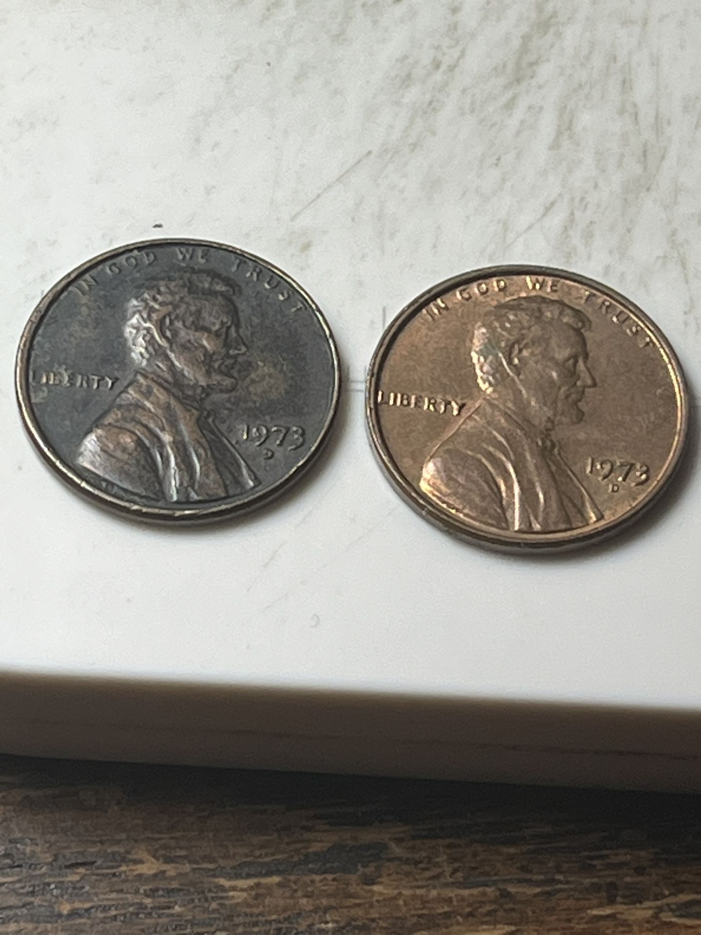 1973 D Penny 2 