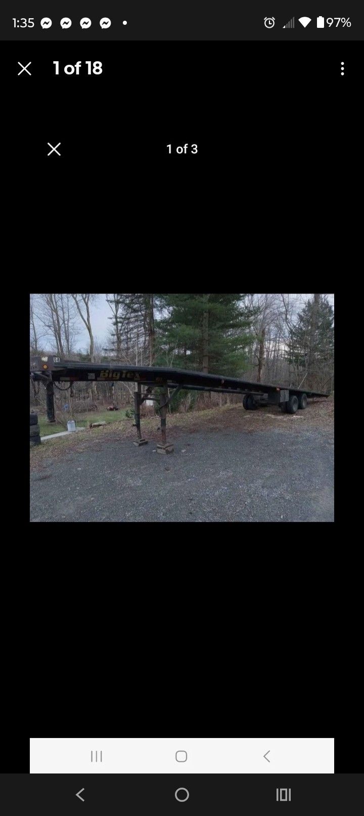 Was 25k Big Tex 3 Car Trailer Trades 