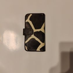 Cow Print Wallet
