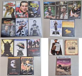 DVDs, MOVIES, MIXED LOT, ALL TOGETHER