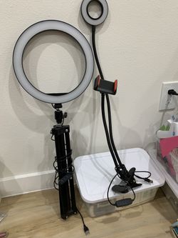 Ring Light & Misc Makeup Supplies