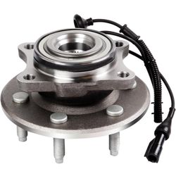 Rear Wheel Hub Bearing Assembly 6 Lugs w/ABS for 2007-2012 For Ford For Lincoln Compatible with 541008