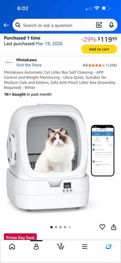 Automatic Cleaning Cat Litter Box