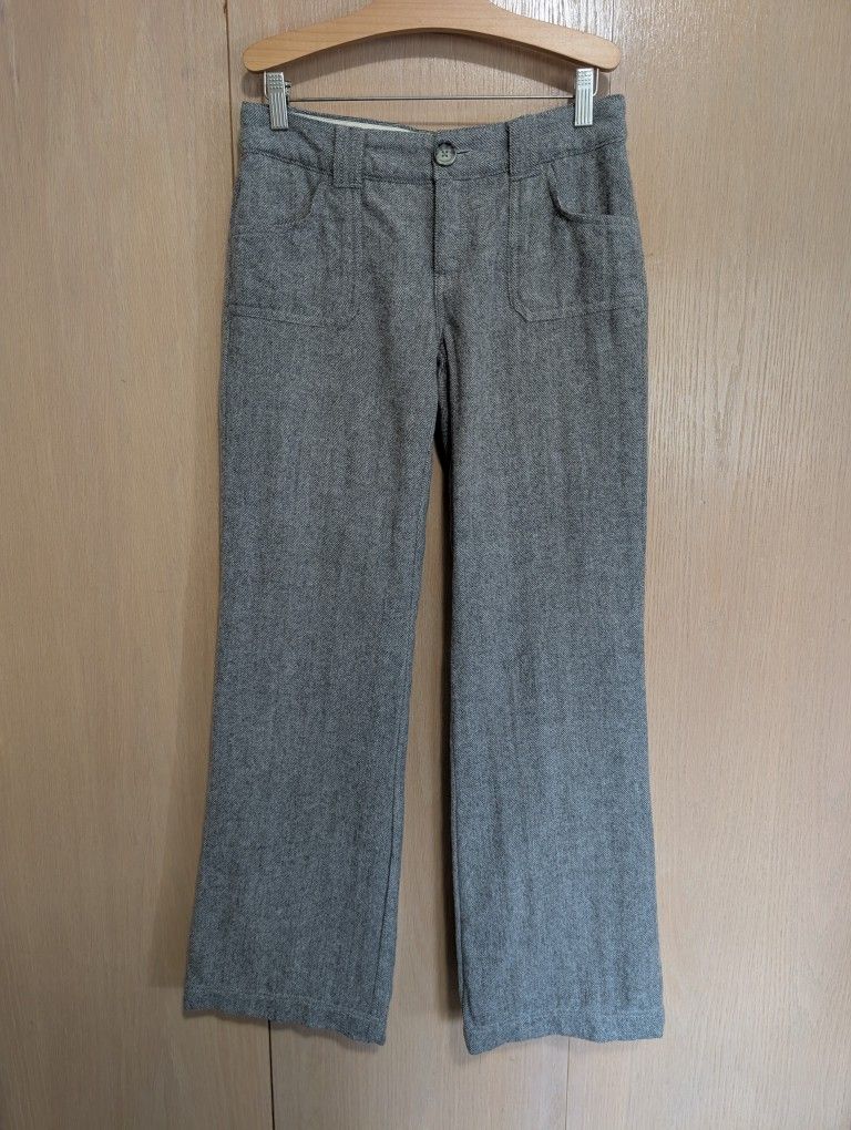 Banana Republic Factory Women's Wool Herringbone Trousers - size 2