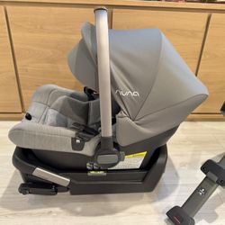 Nuna car seat and base