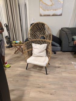 Wicker Kids Egg Chair