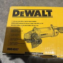 Dewalt 7 Inch Angle Grinder