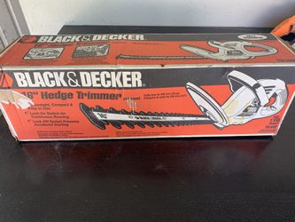 Black and Decker 16 Inch Hedge Trimmer