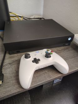 Xbox one x with 40" tv