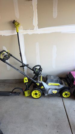 RYOBI 40V HP Brushless Lawn Mower & Tools