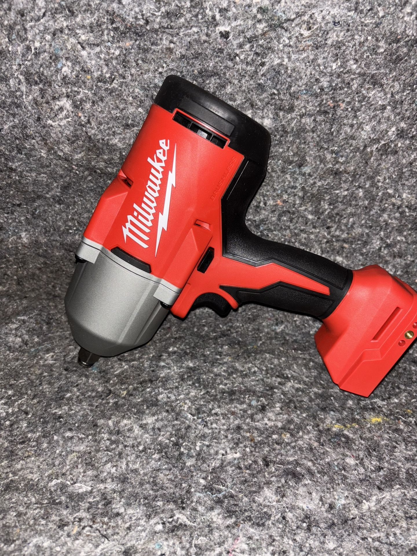 Milwaukee M18 18-Volt Lithium-Ion Brushless 1/2 in. High Torque Impact Wrench with Friction Ring (Tool-Only)