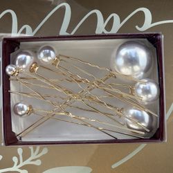 Pearl Bridal Hair Pins
