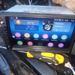 Android Touch Screen Audio Receiver Clean No Scratches